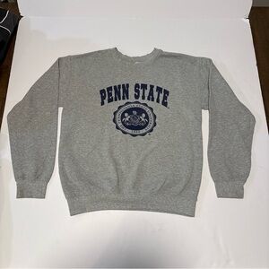 Gray Penn State Men's Sweater